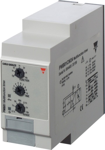 CG TIJDRELAIS 2W 24-240V AC/DC 0-100H