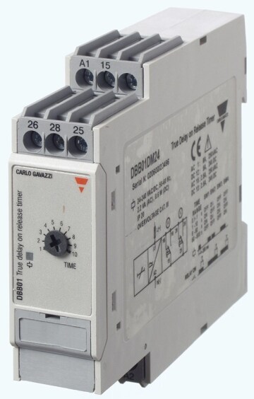 CG TIJDRELAIS 1W 24-240V AC/DC 0-600S