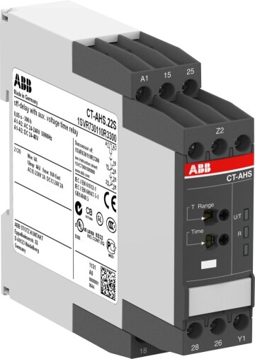 ABB TIJDRELAIS 2W 24-240V AC/DC 0,5-300H