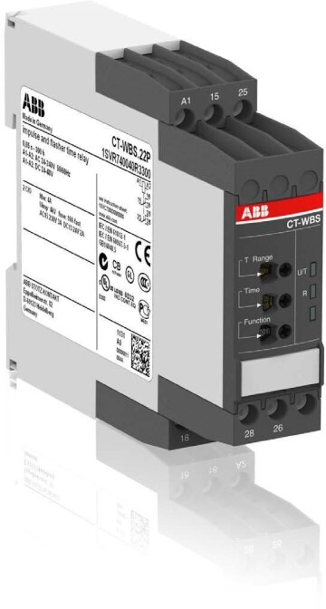 ABB TIJDRELAIS 2W 24-240V AC/DC 0-108000