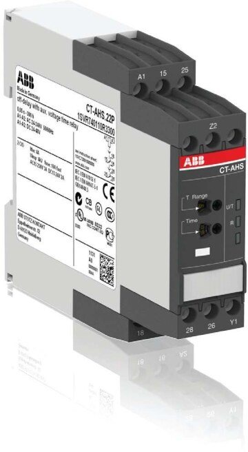 ABB TIJDRELAIS 2W 24-240V AC/DC 0,5-300H