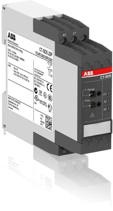 ABB TIJDRELAIS 2M 24-240V AC/DC 0-600S