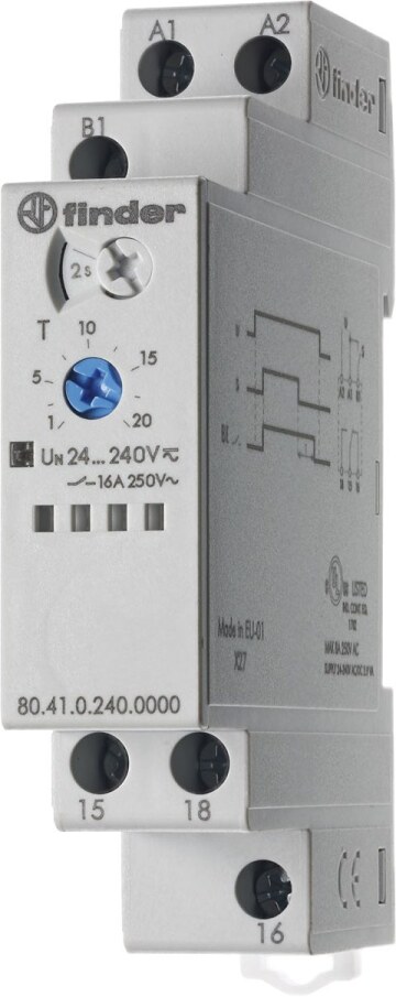 FIND TIJDRELAIS 1W 24-240V AC/DC 0-24H