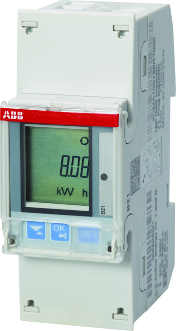 ABB KWH-METER 1F DIR 65A B21 111-100