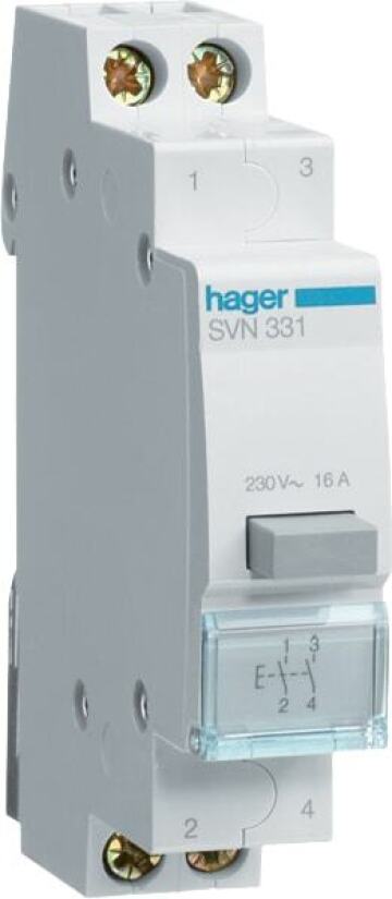 HAGER PULSDRUKKER 2 MAAK 16 A SVN331