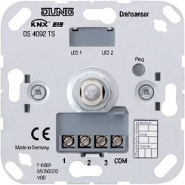 JUNG KNX DRAAISENS INCL 3V BIN TOON SIGN