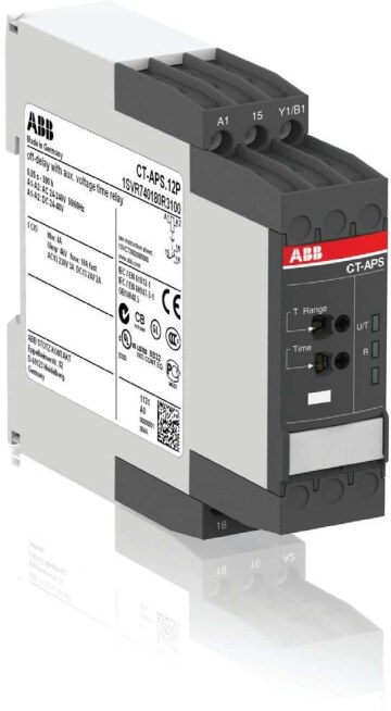 ABB TIJDRELAIS 1W 24-240V AC/DC 0,5-300H