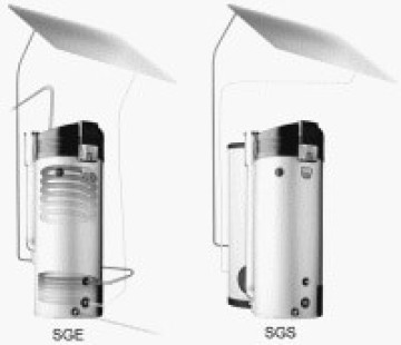 AO SGE60 ZONNEBOILER SOLO 370L 62,2KW