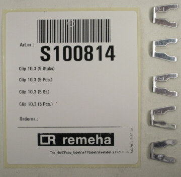 REME CLIP 10,3 (5 STUKS)